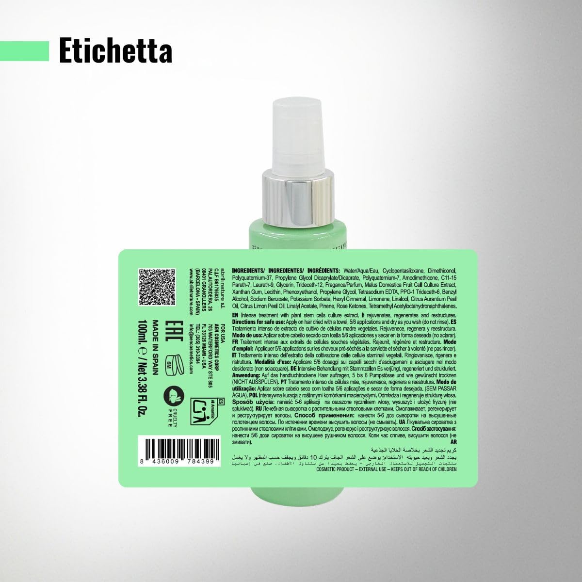 Thumbnail 6 de abril et nature Cell Innove Siero Capillare Professional: Rigenera e Ringiovanisce per Tutti i Tipi di Capelli