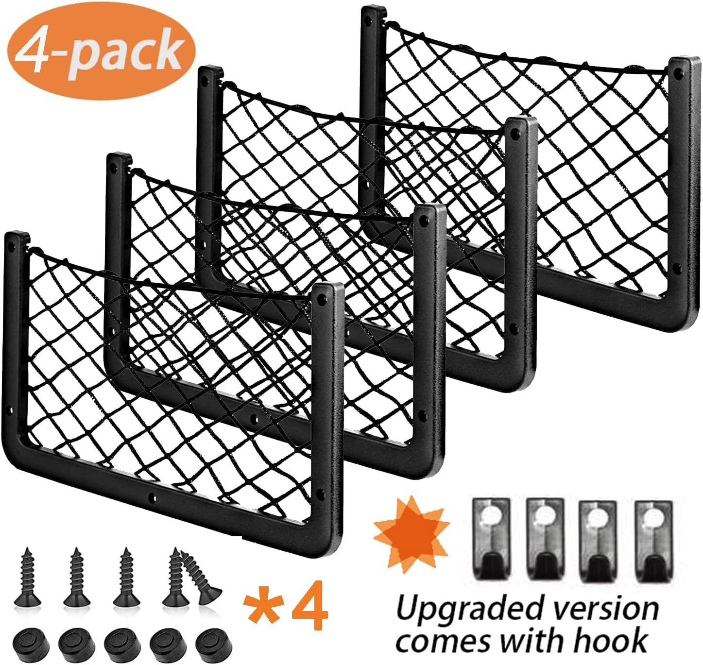 Thumbnail 6 de EINESIN Storage Nets 4 pack