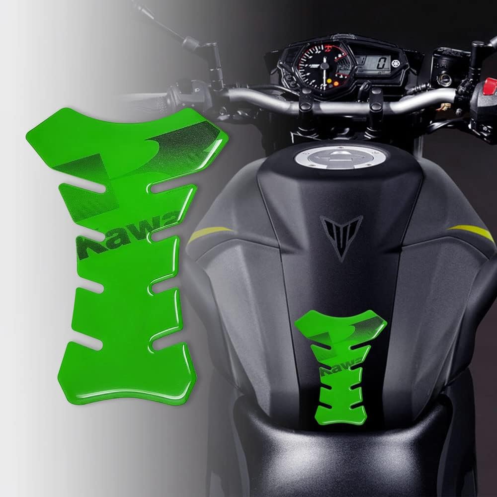Thumbnail 4 de Quattroerre 3D Tank Protection for Kawasaki Motorcycle, Green Kawa