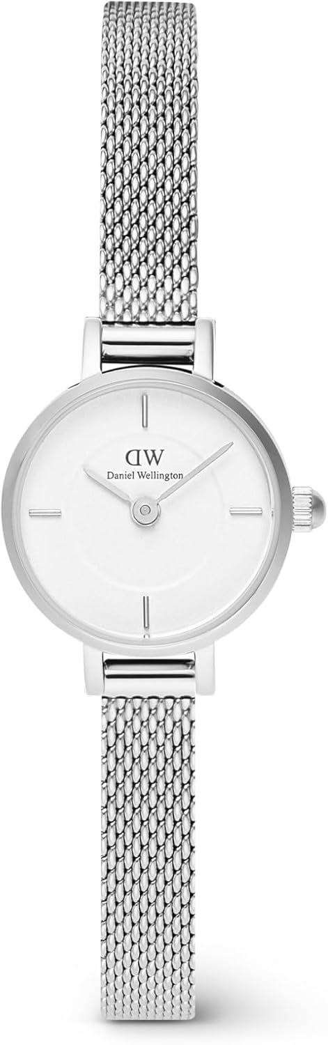 Detalle de Daniel Wellington Petite Orologi 19 Stainless Steel Silver: design minimalista e linea versatile