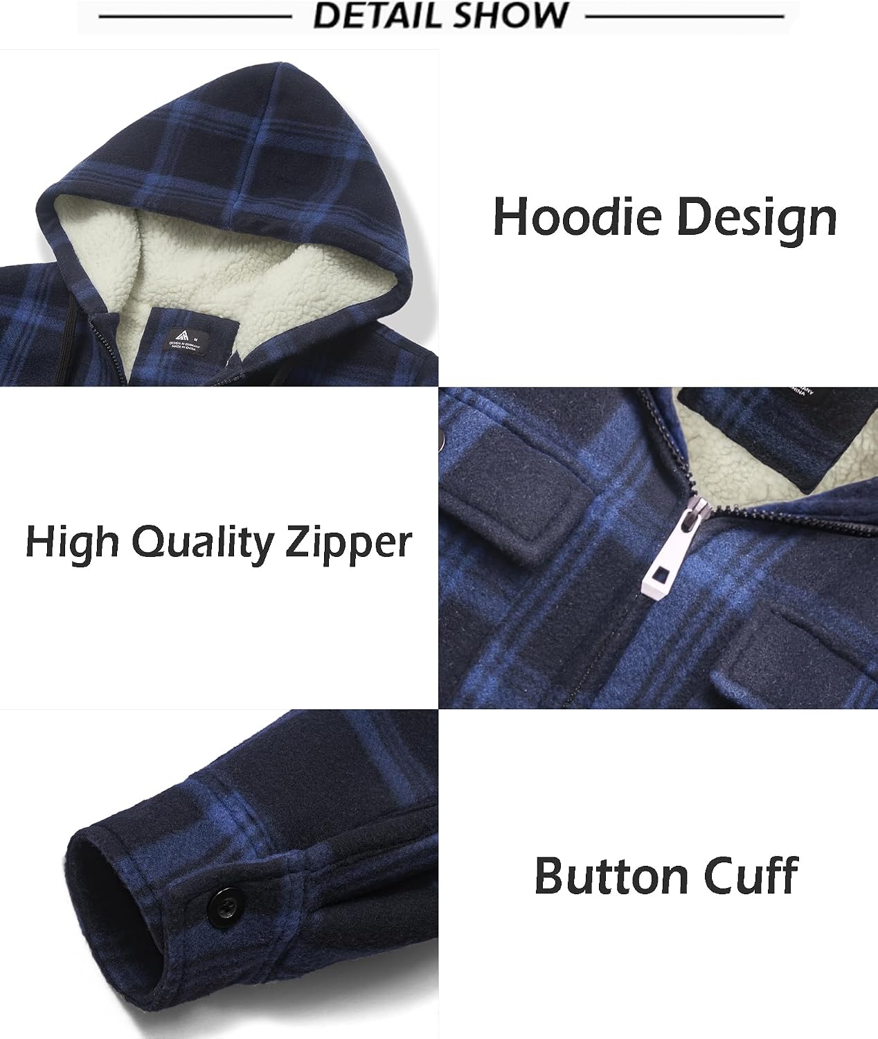 Detalle 1 de SCODI Men's Flannel Jacket