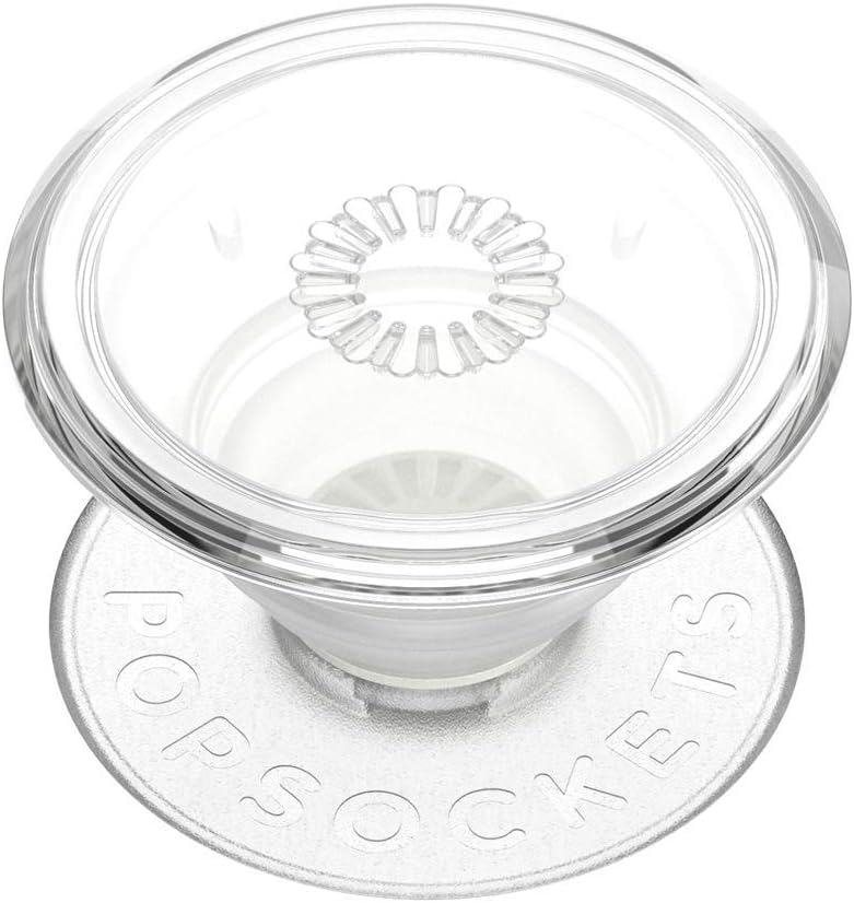 Detalle de PopSockets PopGrip Clear 805136 スマホグリップ・スタンド 透明デザイン