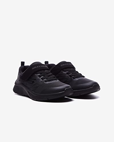 Detalle de Skechers Boys' Microspec Texlor Trainer (Black, 13 UK Child)
