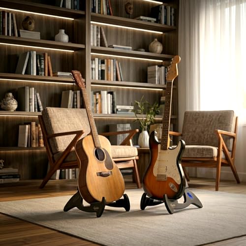 Thumbnail 7 de GUITTO GGS-01 Guitar Stand Tripod Adjustable Classic A-Frame Stand