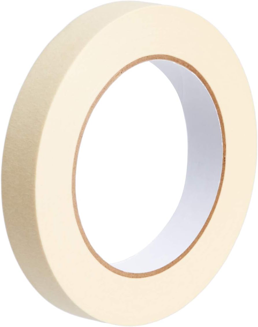Thumbnail 6 de Amazon Basics Multi-Surface Masking Tape for Labeling, 1.41" x 60 Yards – Beige (1 Roll)