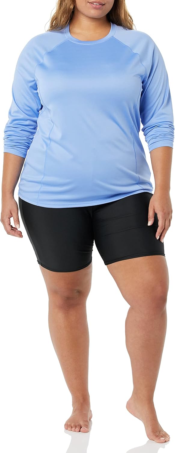 Detalle de Amazon Essentials Womens Rash Guard Long Sleeve rash guard