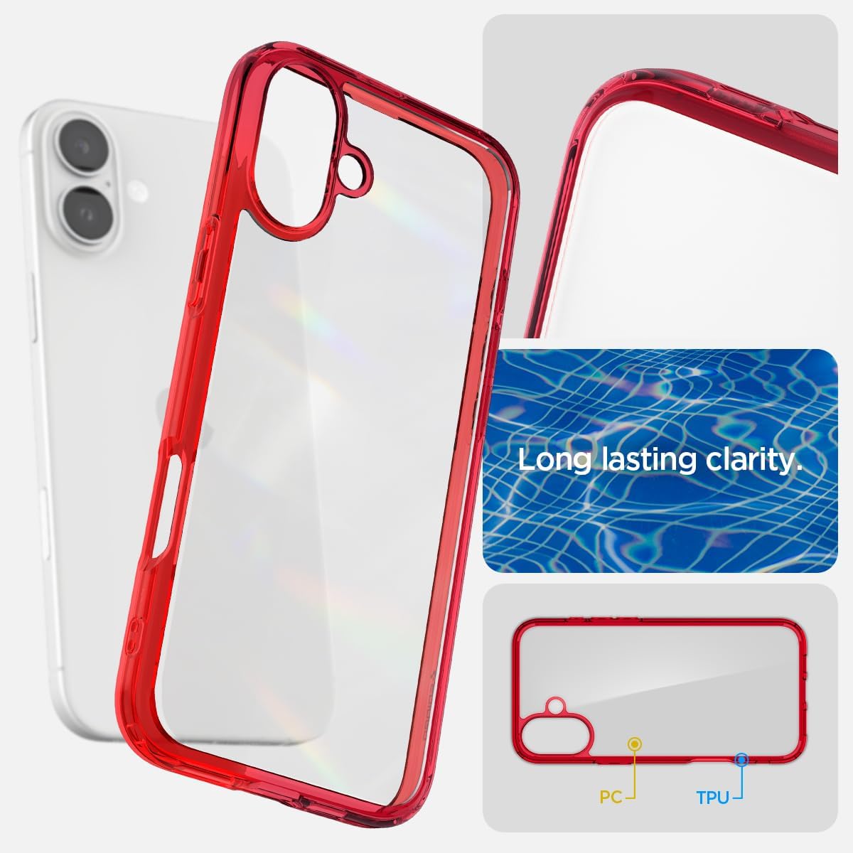 Detalle 2 de Spigen Coque iPhone 16 Ultra Hybrid 6,1 pouces