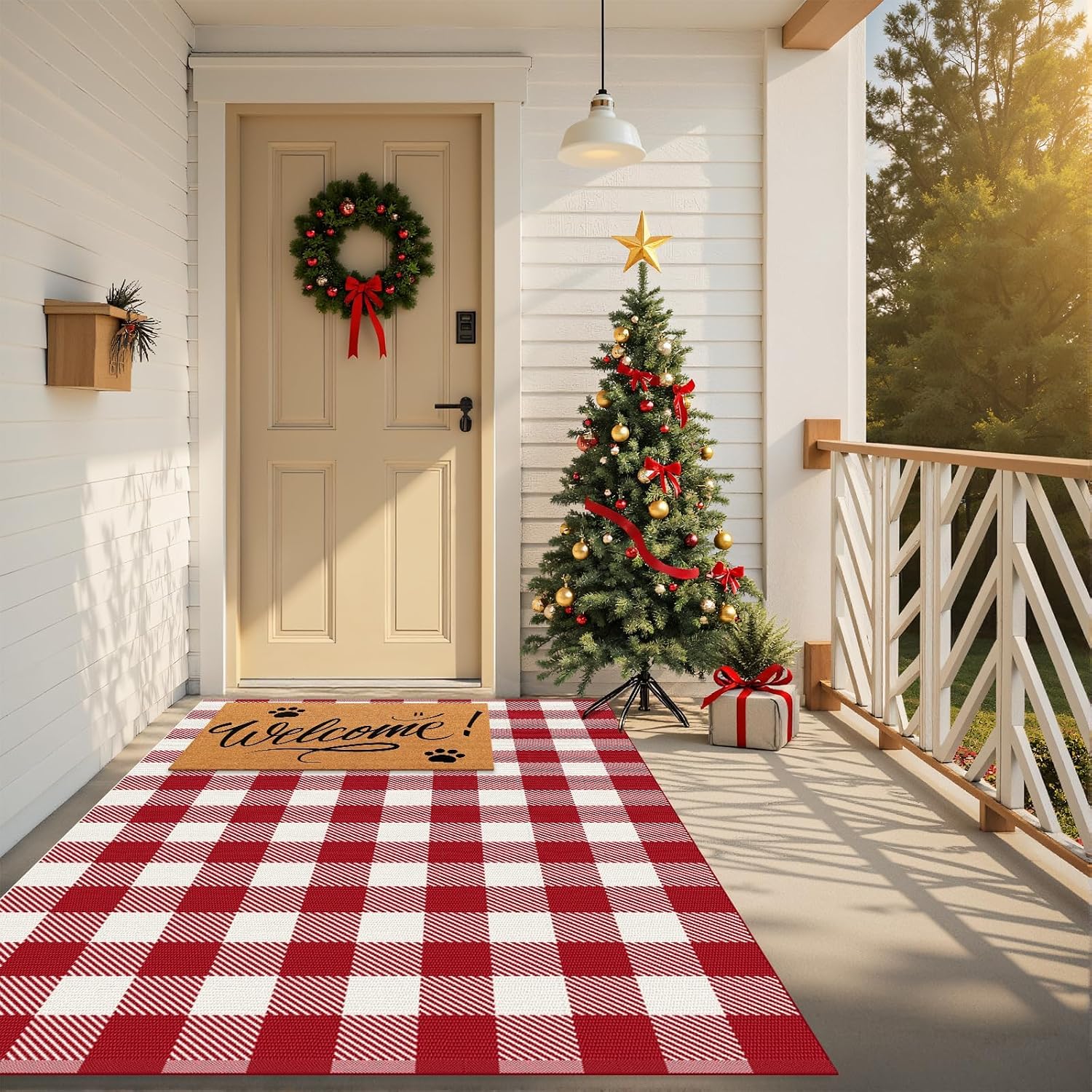 Detalle de SofterCharm Outdoor Area Rug, 4' x 6