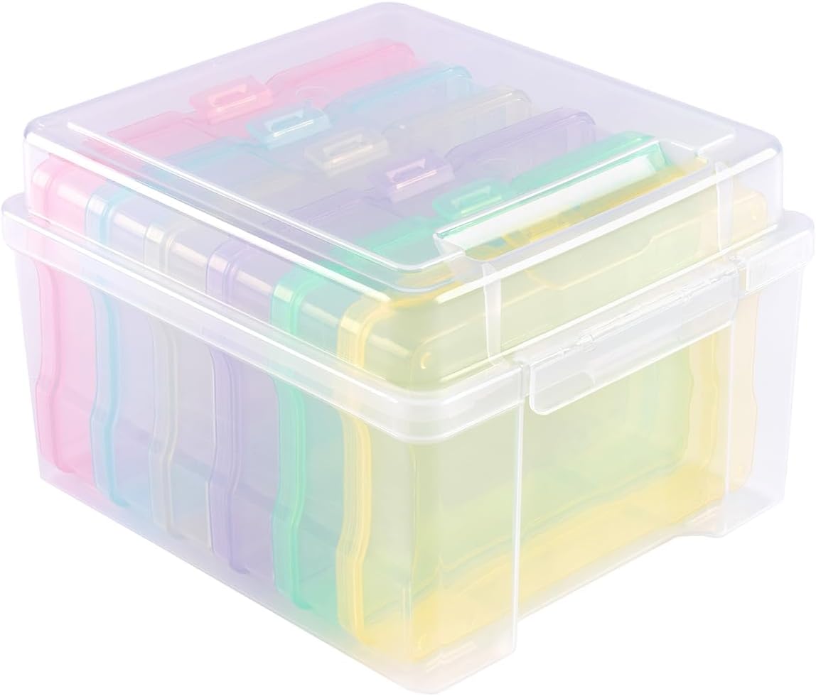 Thumbnail 6 de Vaessen Creative Boîte de Rangement – Plateau avec 10 Compartiments, plastique transparent