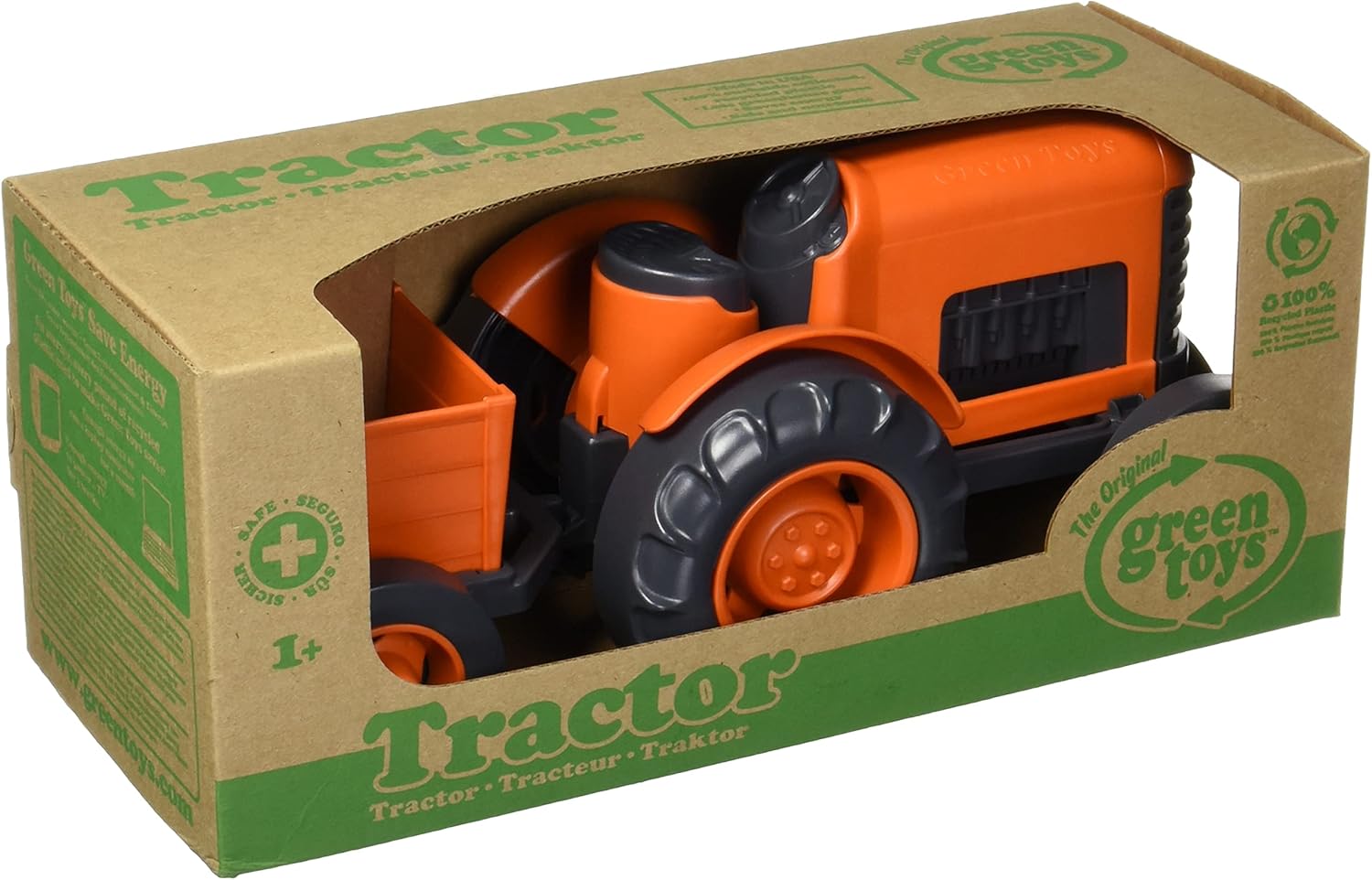 Thumbnail 2 de Green Toys Tractor 1 Toy Tractor 🚜