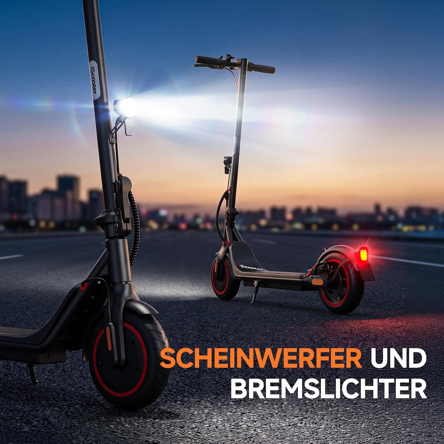 Thumbnail 2 de iScooter Kinder E-Scooter 500W – sicher, faltbar und straßenzugelassen für 10–16 Jahre