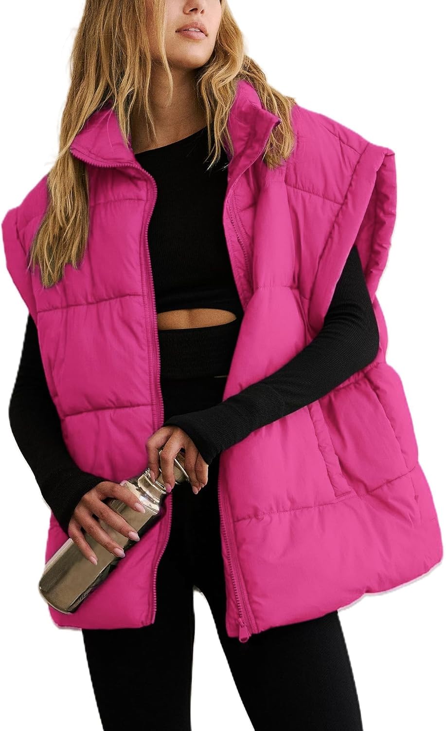 Detalle de APAFES Women's Puffer Vest