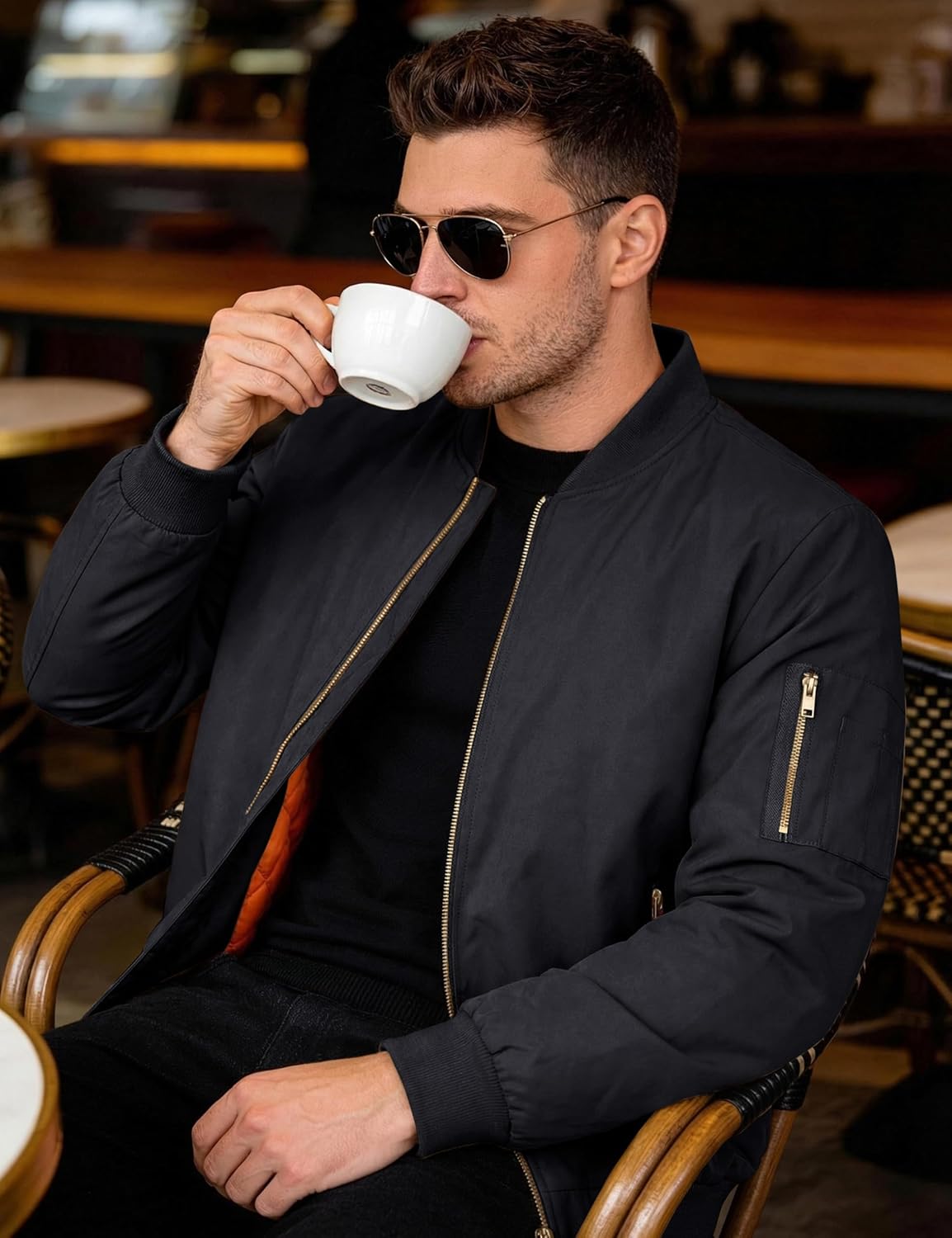 Thumbnail 3 de MAGNIVIT Men's Bomber Jacket
