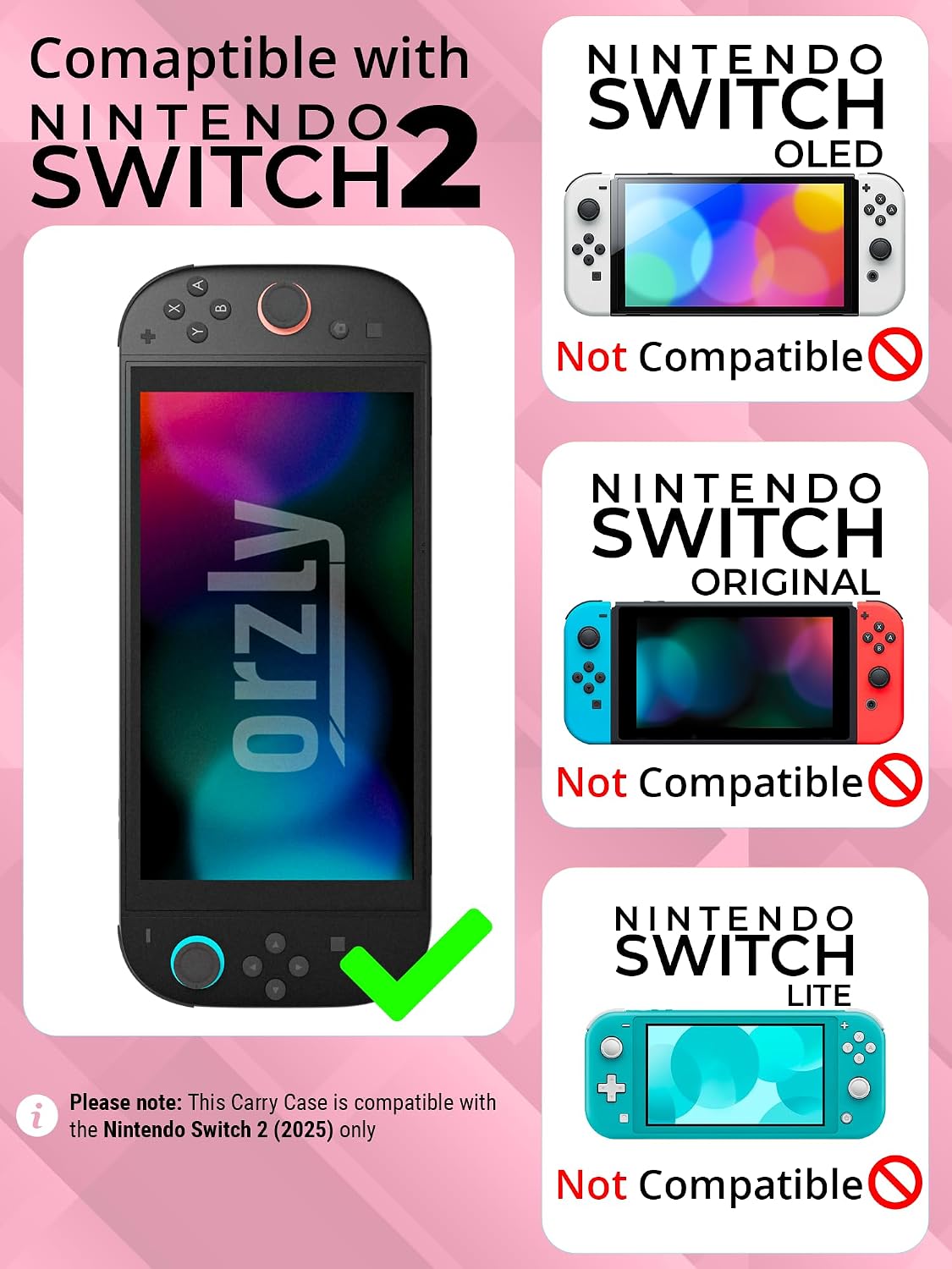Thumbnail 1 de Orzly Switch 2 Tragetasche mit 7,9 Zoll