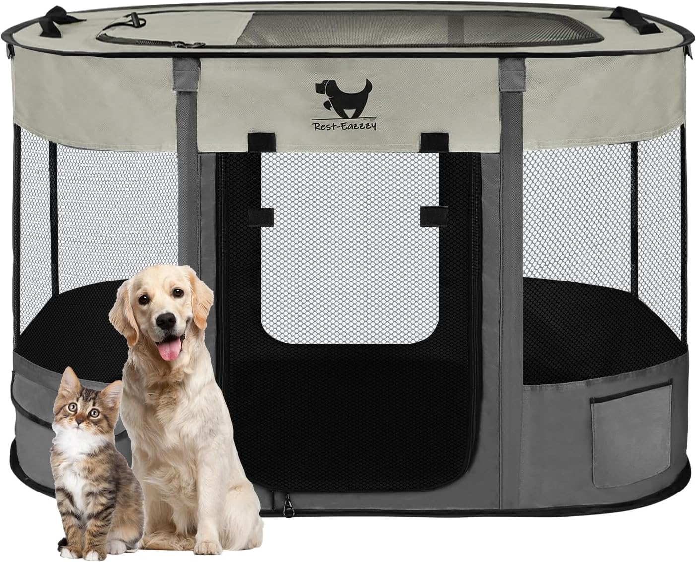 Thumbnail 6 de Rest-Eazzzy Dog Playpen M, Foldable Portable Playpen for Dogs