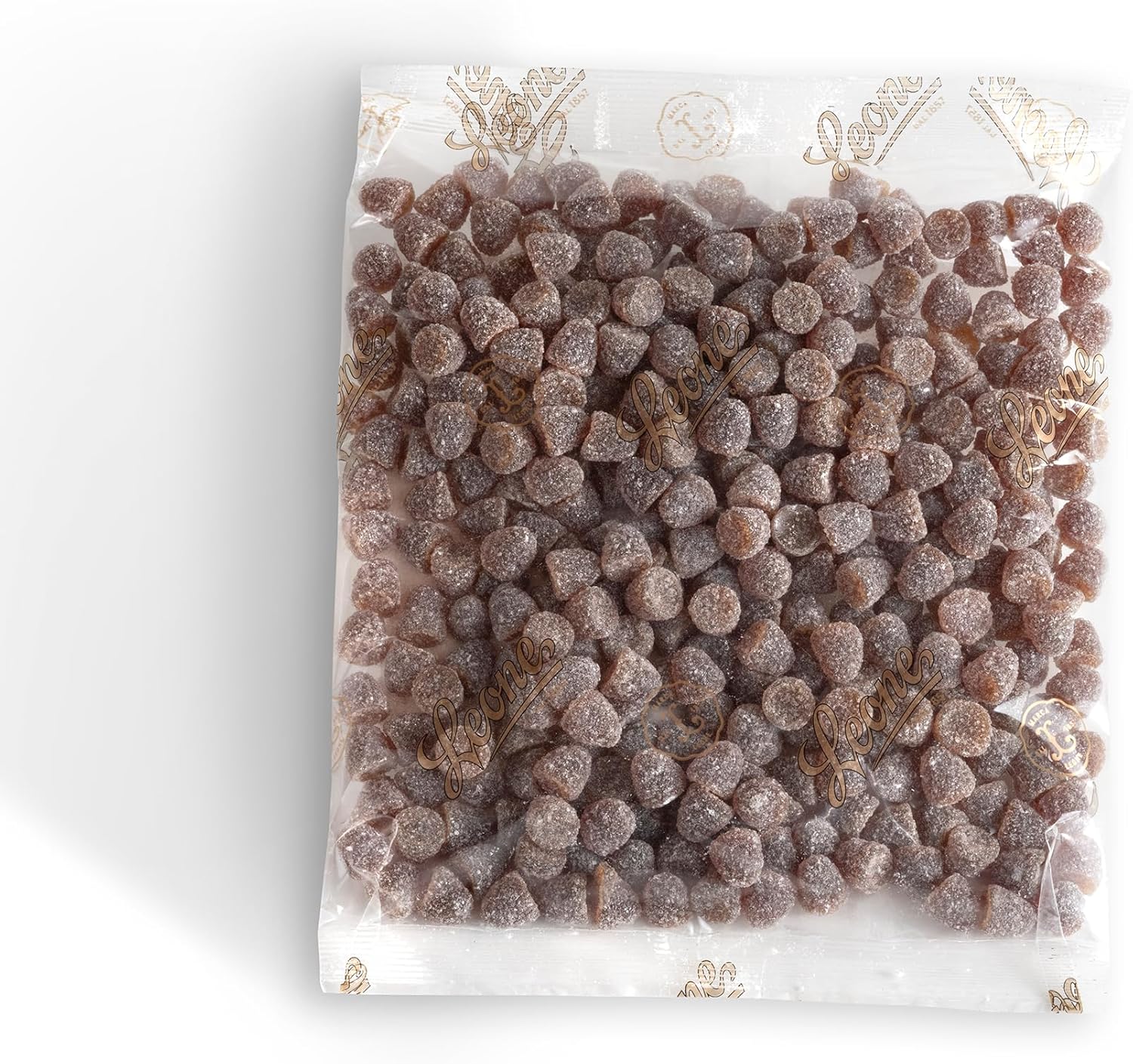 Thumbnail 3 de Leone dal 1857 Sacchetto Ricarica Porta Caramelle Sukaj: Caramelle Gommose Liquirizia e Arancia (500 g)