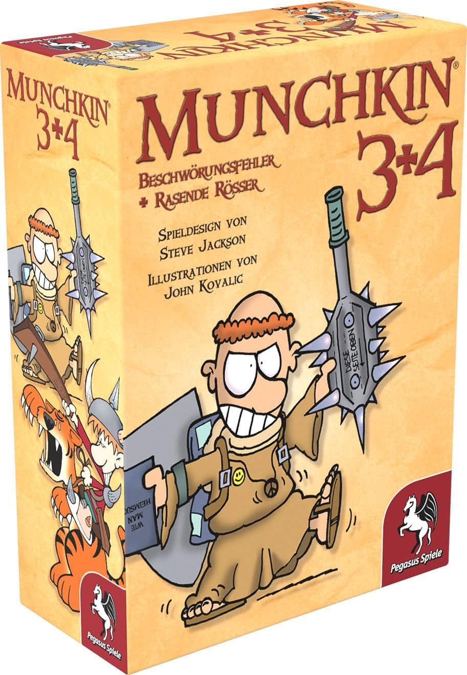 Detalle de Pegasus Spiele Munchkin 3+4 3+4