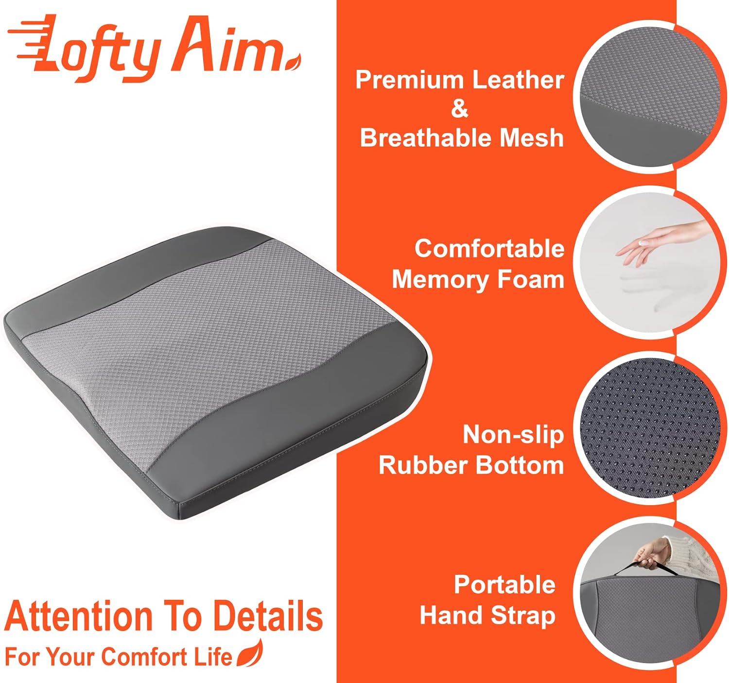 Thumbnail 5 de Lofty Aim Car Seat Cushion, Memory Foam