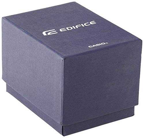 Detalle 1 de Casio Edifice EF-129D-1AVEF: reloj de hombre con carcasa maciza