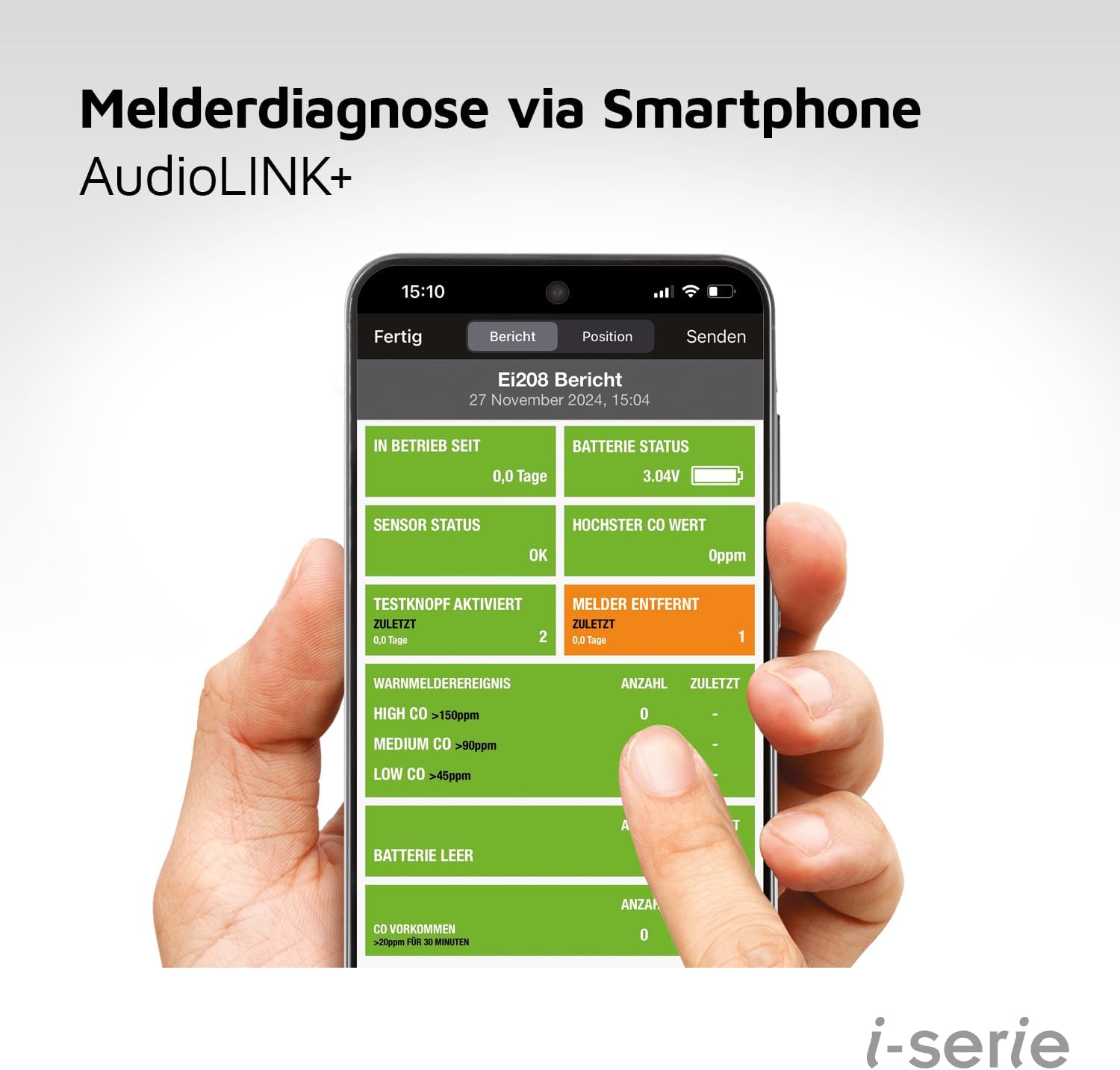 Thumbnail 1 de EI Electronics Ei208IDW i-Serie : détecteur de monoxyde de carbone