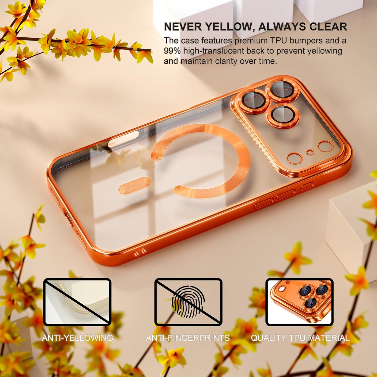 Thumbnail 2 de Misea iPhone 17 Pro Max magnetic case MagSafe