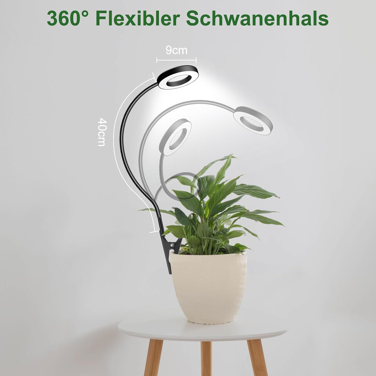 Thumbnail 4 de Wolezek Pflanzenlampe 360° đ±