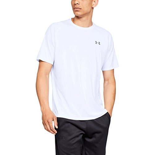 Detalle de Under Armour Men Tech 2.0 Shortsleeve T-Shirt — Light, Breathable with Anti-Odour Tech