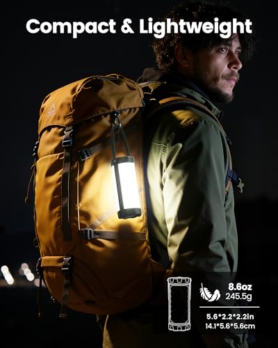Thumbnail 6 de Glocusent Survival Camping Light 1200LM: Rechargeable Lantern for Tough Outdoor Conditions