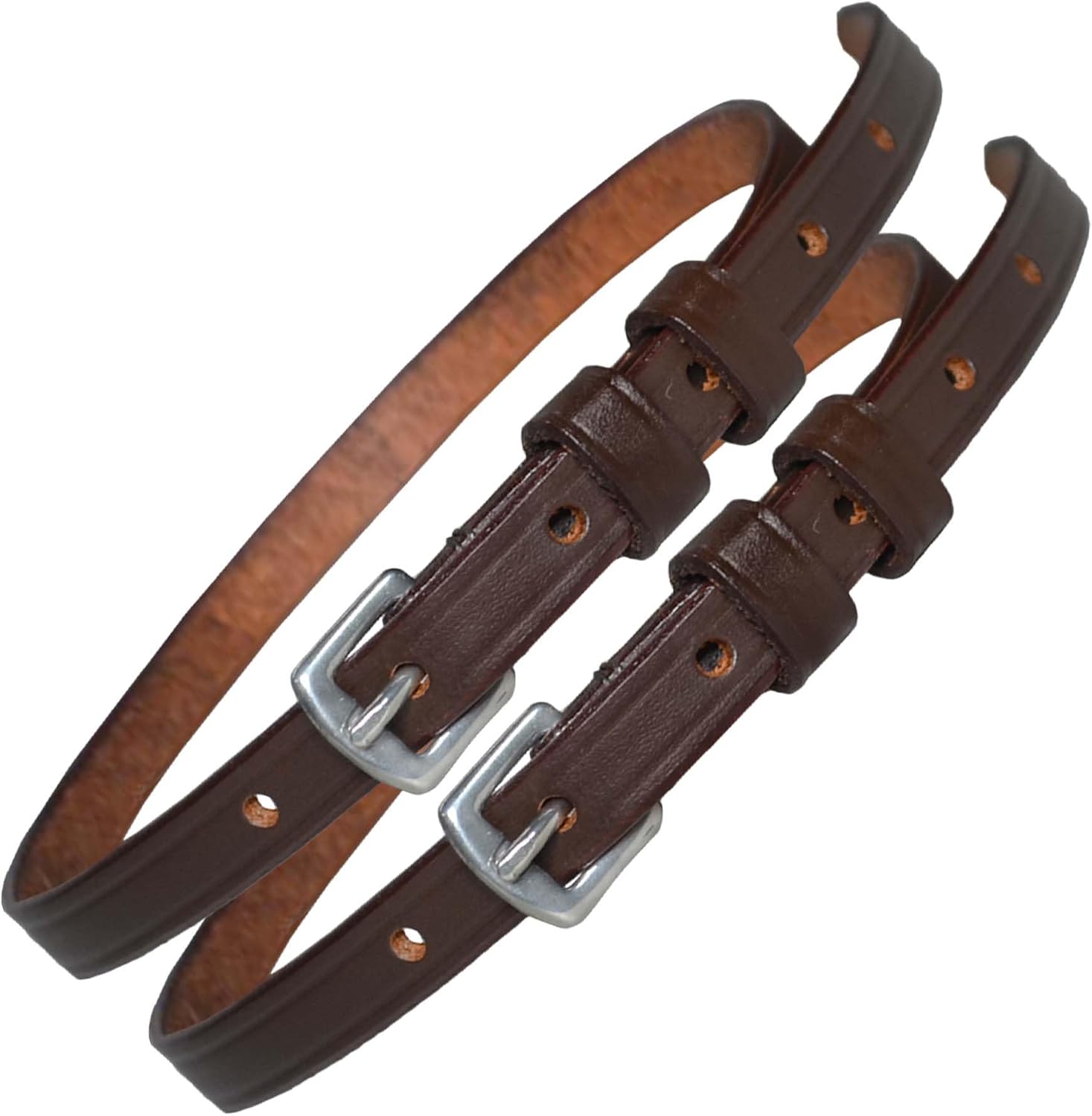 Thumbnail 2 de SIE Leather Spur Straps - Adult (20", Havana)