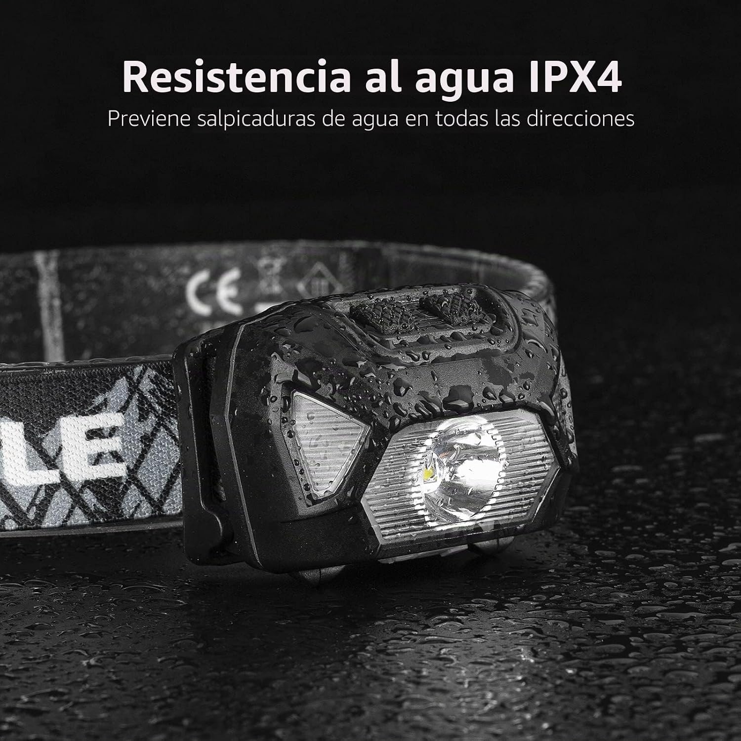 Detalle 2 de Lepro D500 Linterna Frontal LED 2000lux