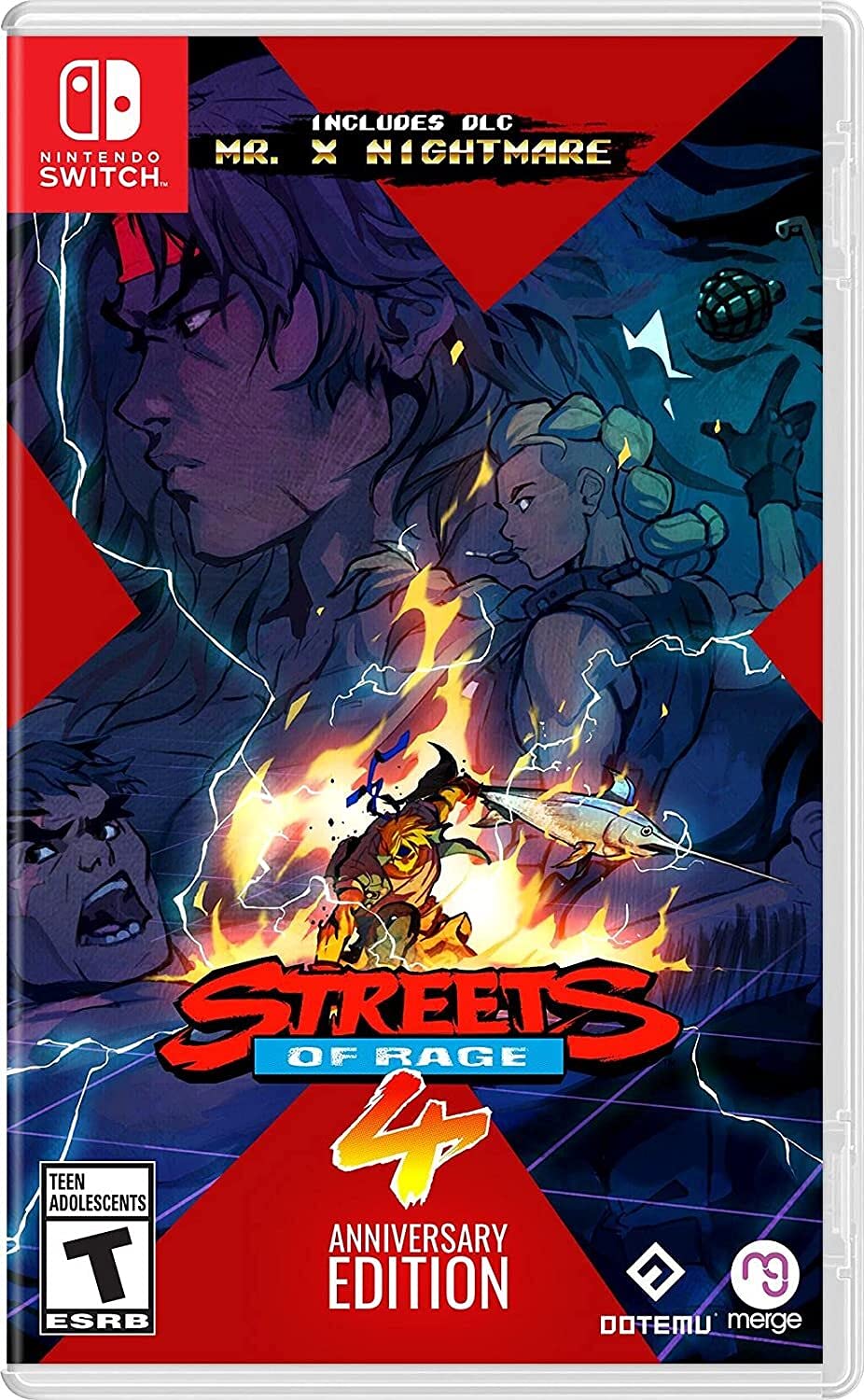 Streets of Rage 4 Anniversary Edition Switch