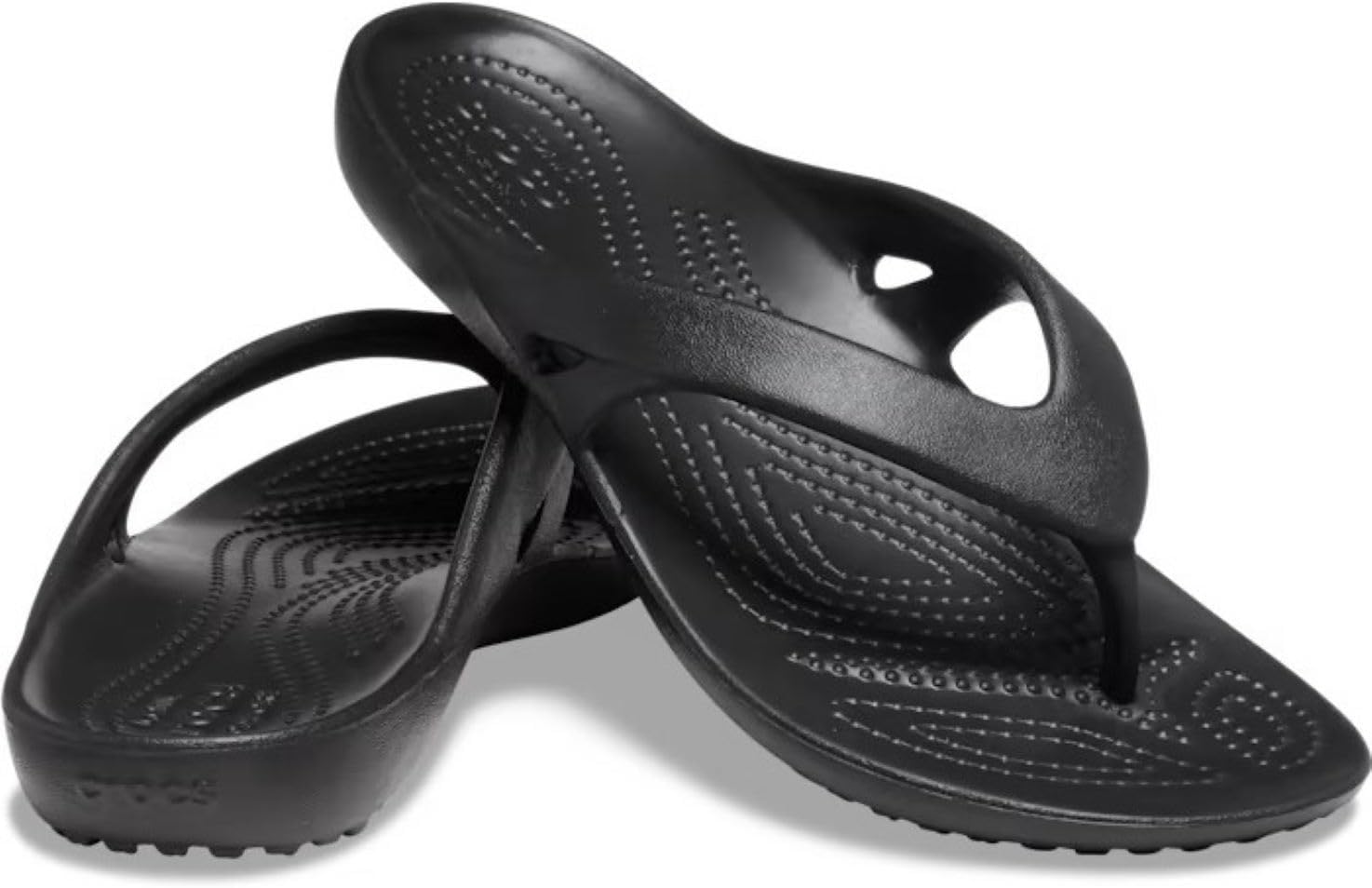 Thumbnail 2 de Crocs Kadee II Flip W flipflopsandaler för dam med smala remmar och Croslite-dämpning