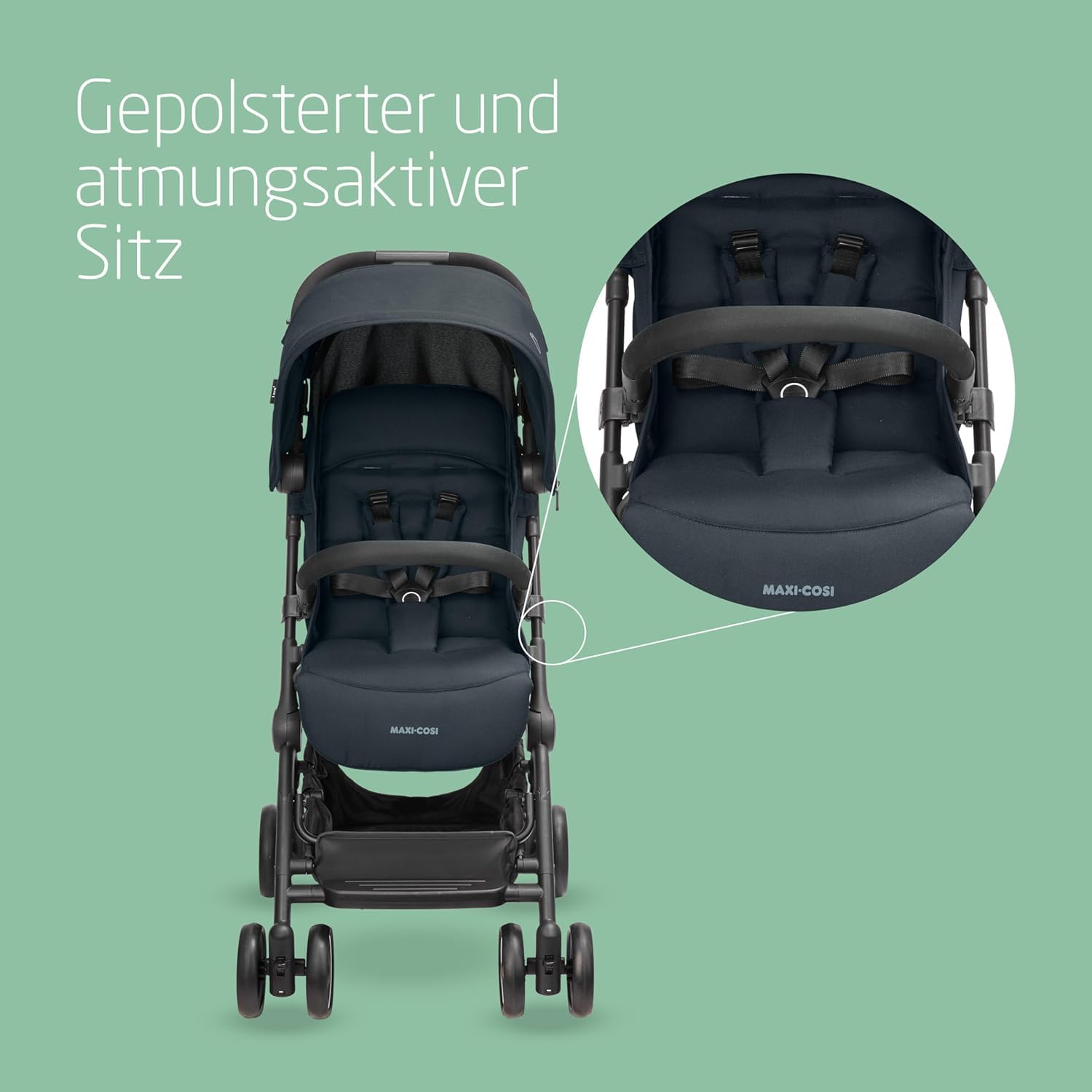 Thumbnail 4 de Maxi-Cosi Lara2 Buggy – federleichter, kompakter Buggy von Geburt bis 4 Jahre