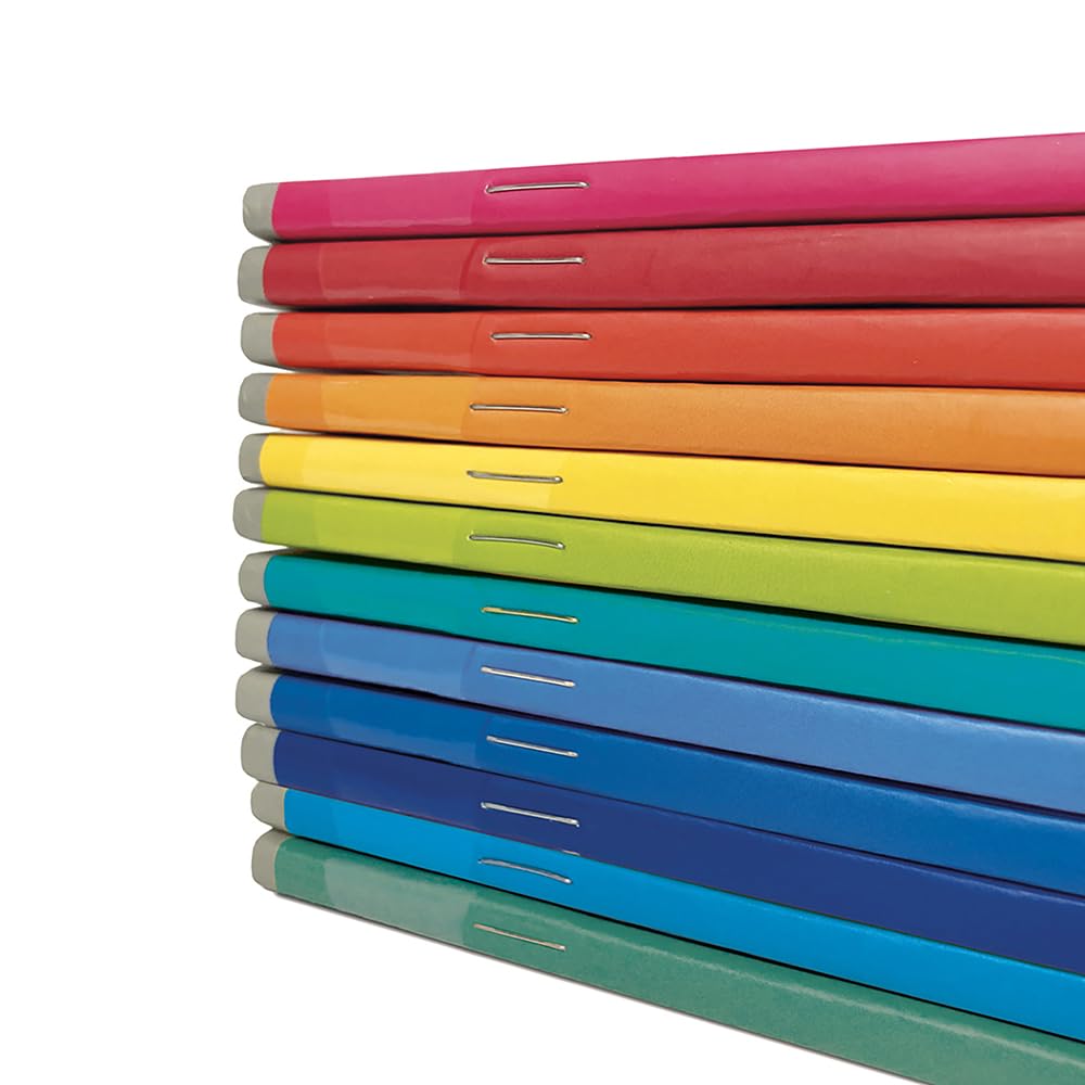 Detalle de BM BeMore Color 80 0110598 – A5-anteckningsbok med 5 mm rutor, 80 g papper, 12-pack
