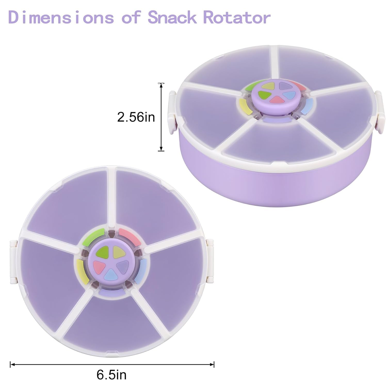 Thumbnail 5 de Pawtong Snack Rotator Container, 5 Compartments