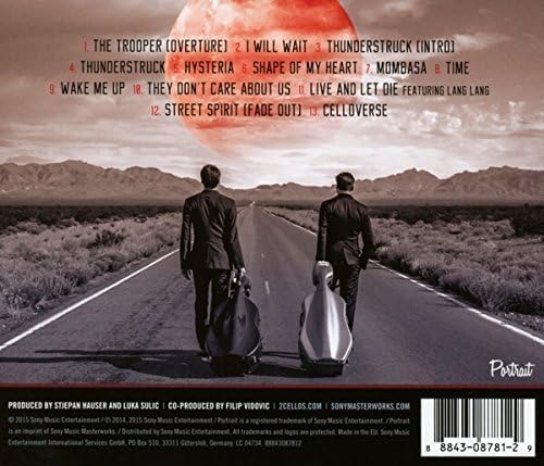 Detalle 1 de 2CELLOS CELLOVERSE CD クラシックとロック/ポップスが響き合うカバーアルバム