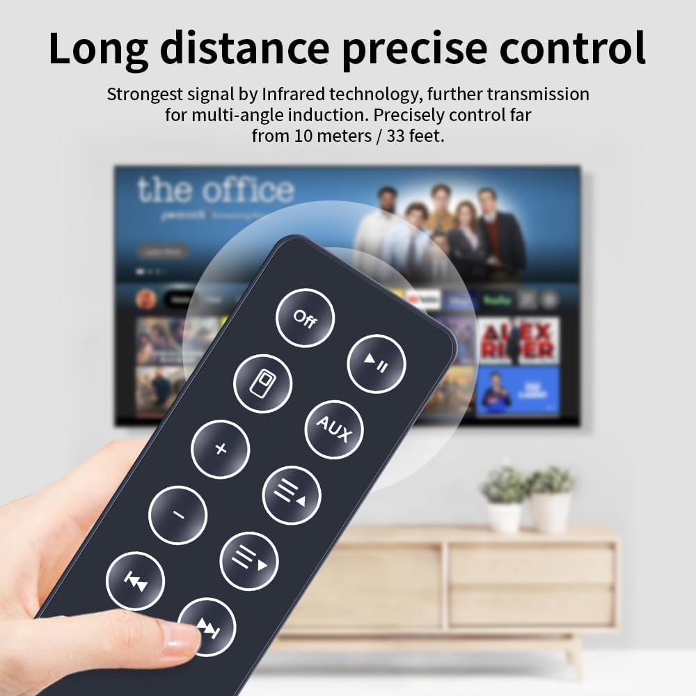 Thumbnail 6 de TCNOUMT replacement remote for Bose SoundDock 10 Bluetooth music system (Z062-1 compatible)