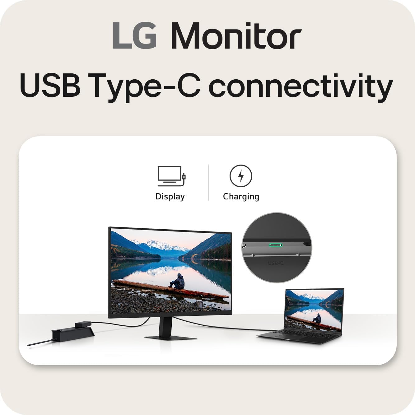 Thumbnail 2 de LG 27U631A-B 27-inch QHD Monitor 100Hz