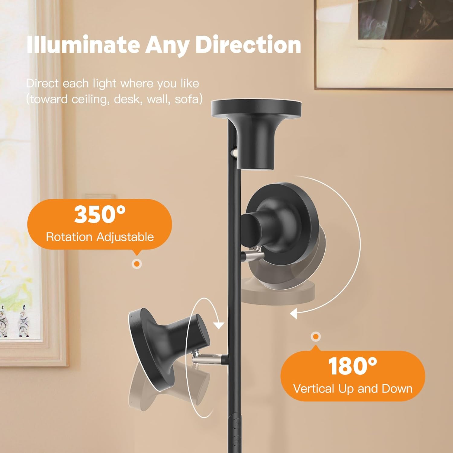 Thumbnail 3 de SIBRILLE 36W LED Tree Floor Lamp