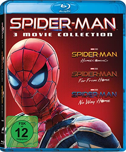 Detalle de Spider-Man: Homecoming, Far From Home, No Way Home (3 Blu-rays) – Sony Pictures Home Entertainment