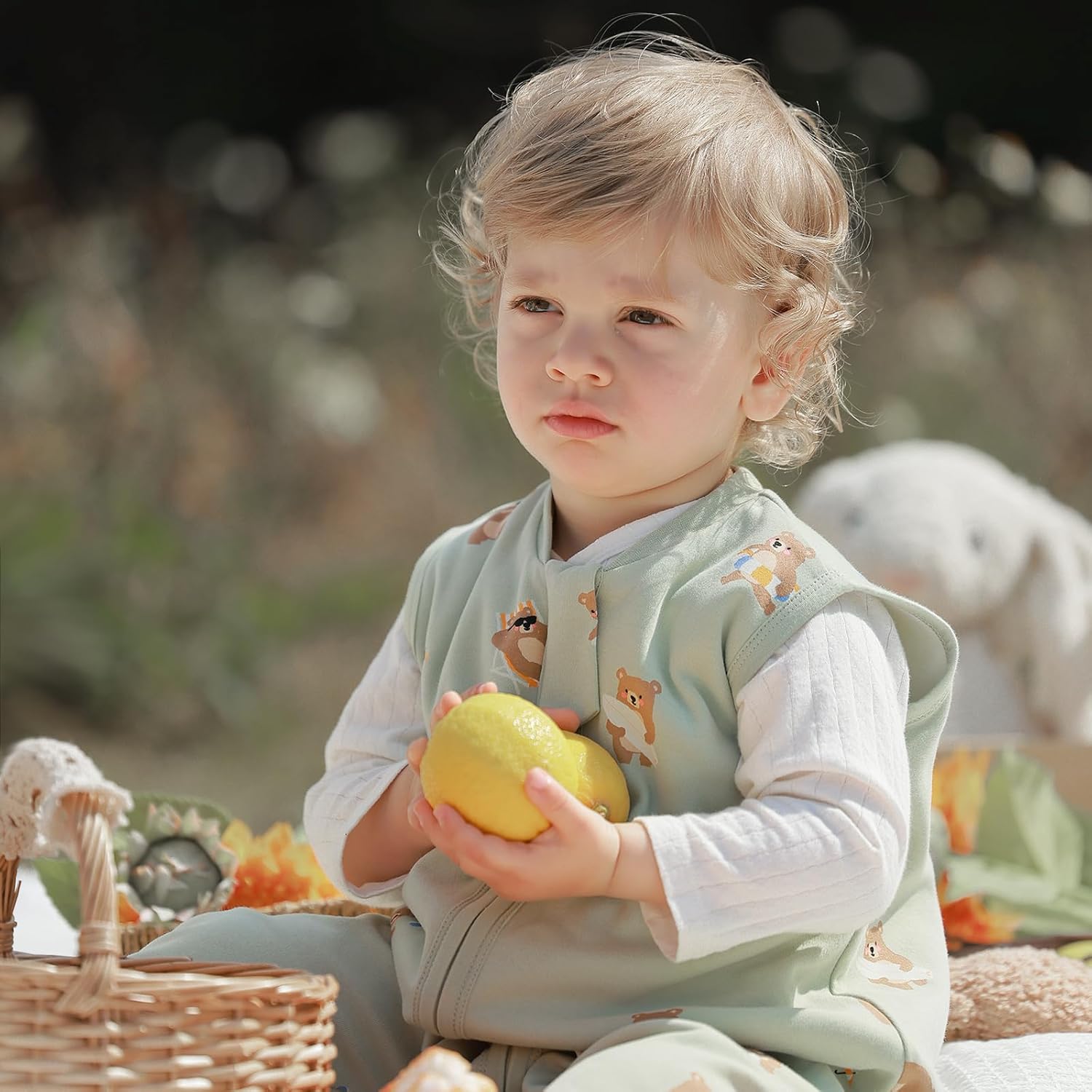 Thumbnail 1 de Mosebears Sacco Nanna 1 Tog per Bambini – 95 cm, cotone traspirante per 3-4 anni
