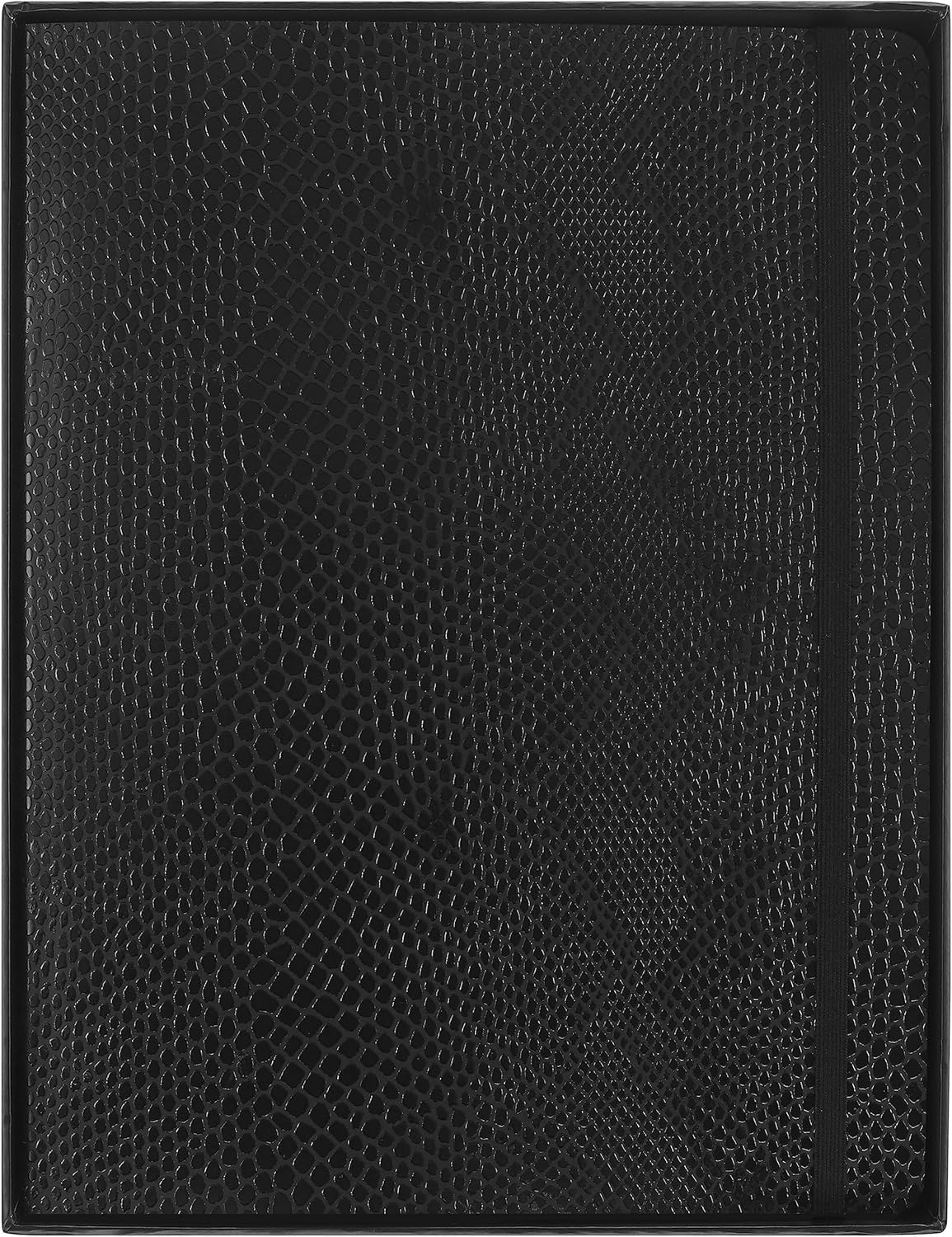 Detalle de Moleskine Precious & Ethical anteckningsbok XL 19 x 25 cm, svart veganskt omslag