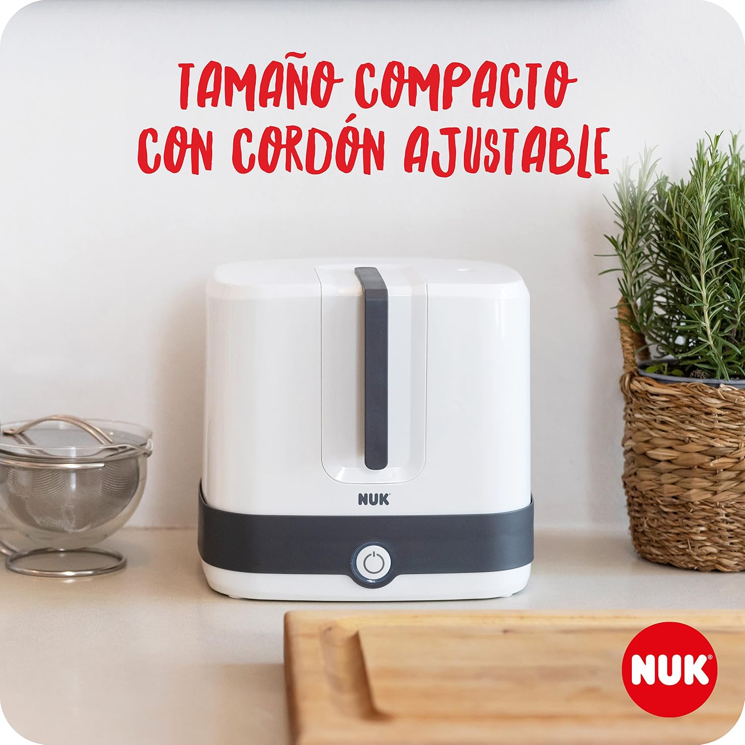 Detalle 2 de NUK Esterilizador eléctrico para biberones y accesorios