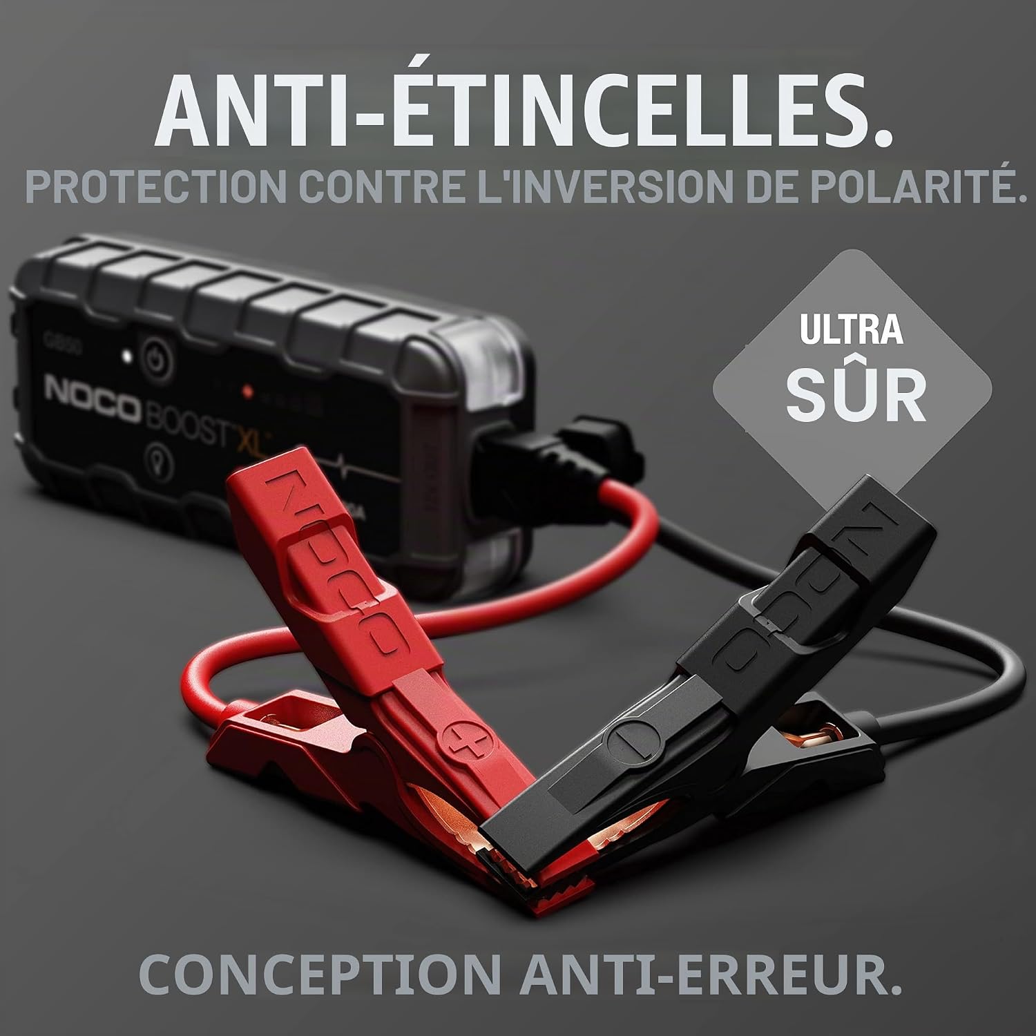 Detalle de NOCO Boost GB50 booster batterie 1500A