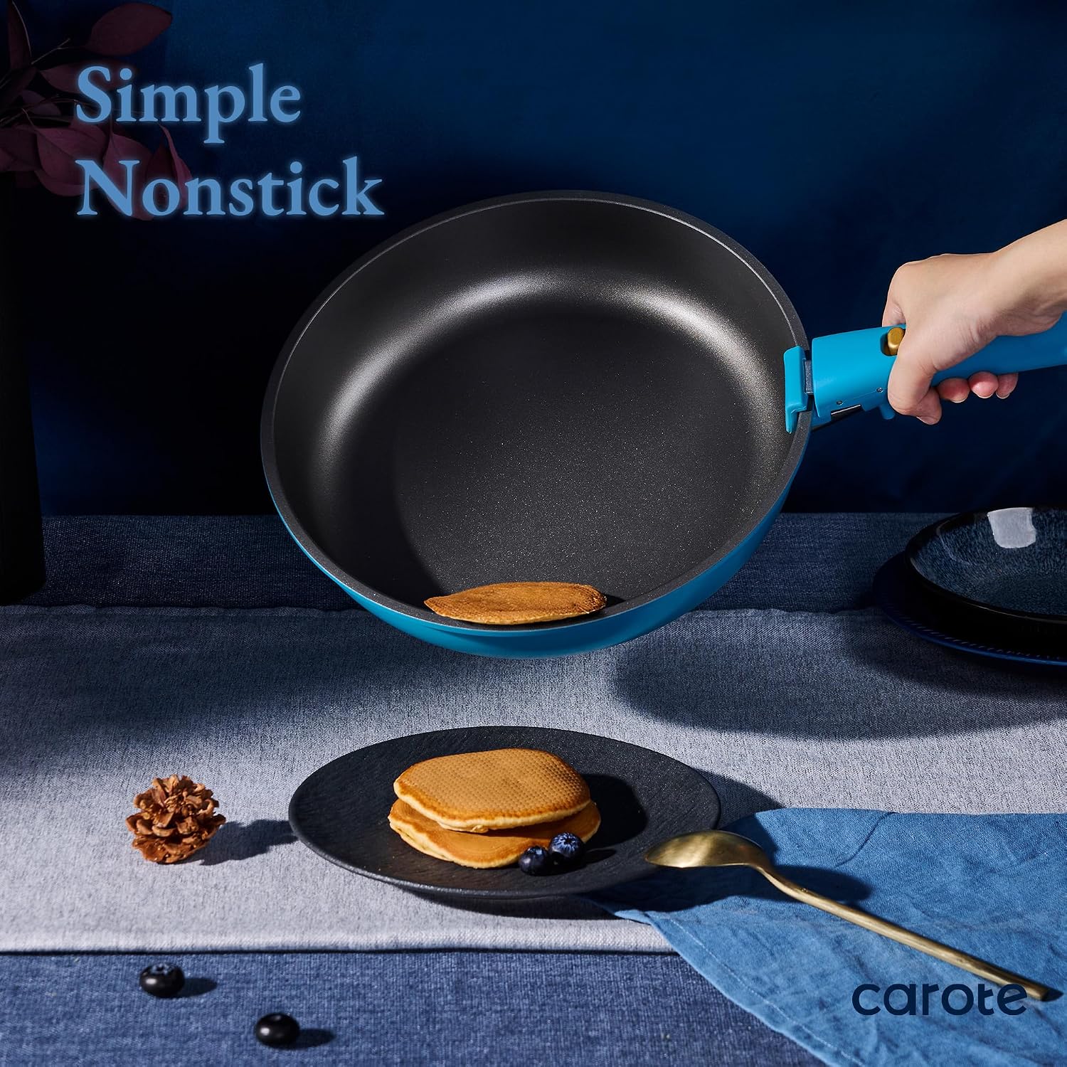 Detalle de CAROTE 21pcs Nonstick Cookware Set