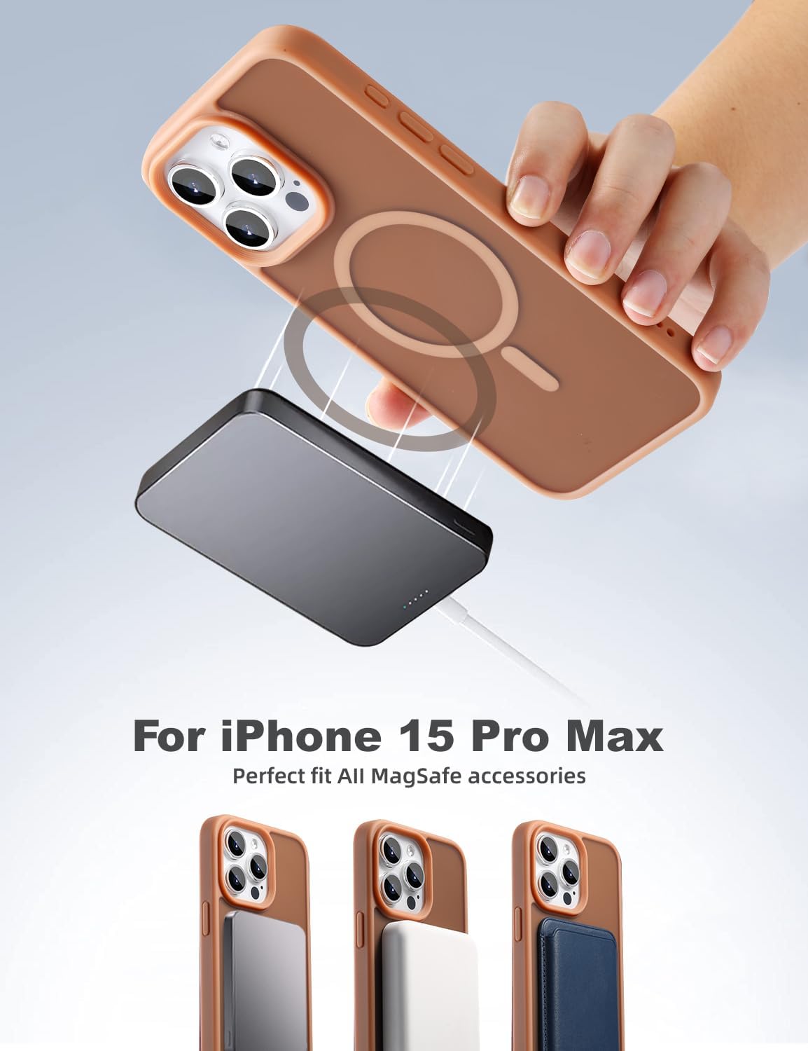 Thumbnail 1 de Tigowos iPhone 15 Pro Max MagSafe case