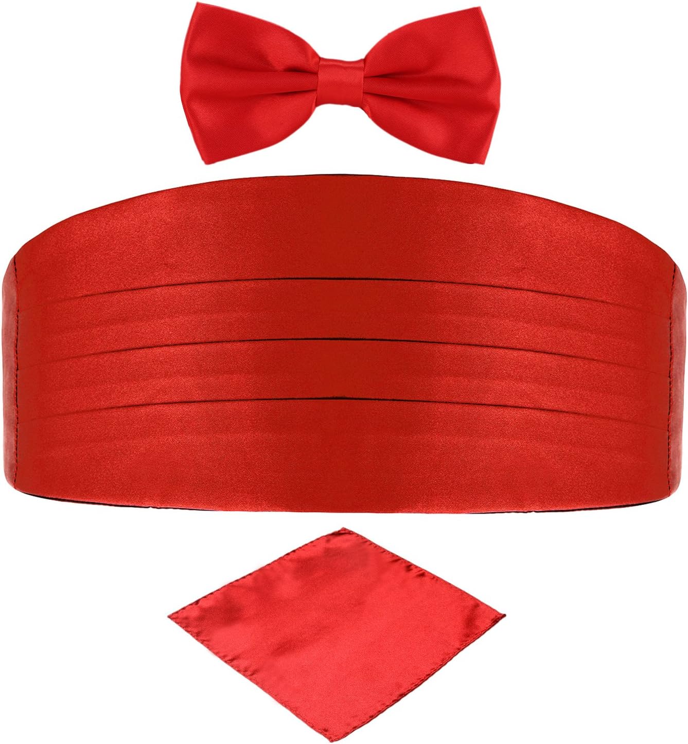 Detalle de DonDon set di 3 pezzi uomo papillon e fascia 110 cm