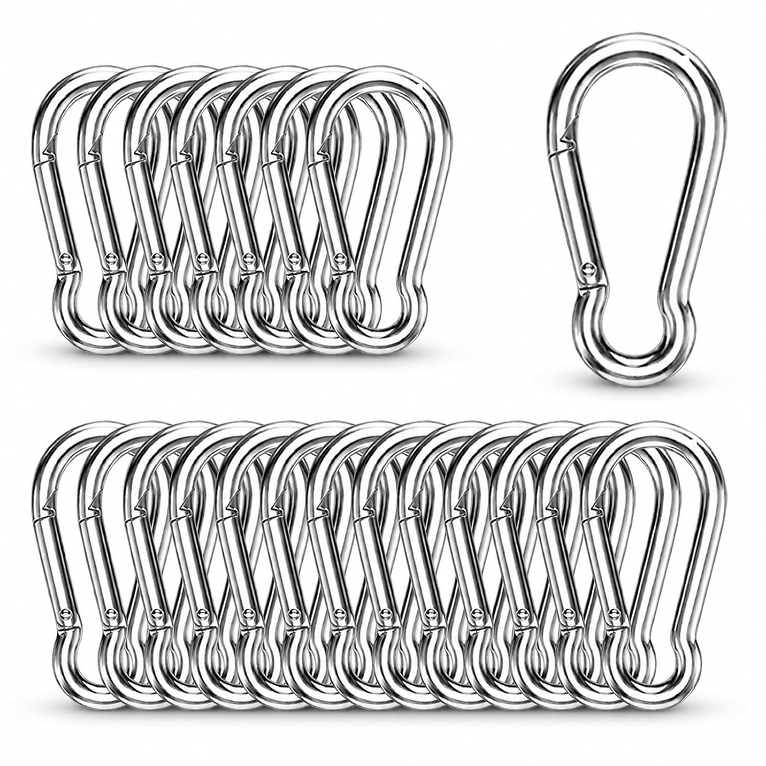 Detalle de Carabiner Clips, 4-Inch