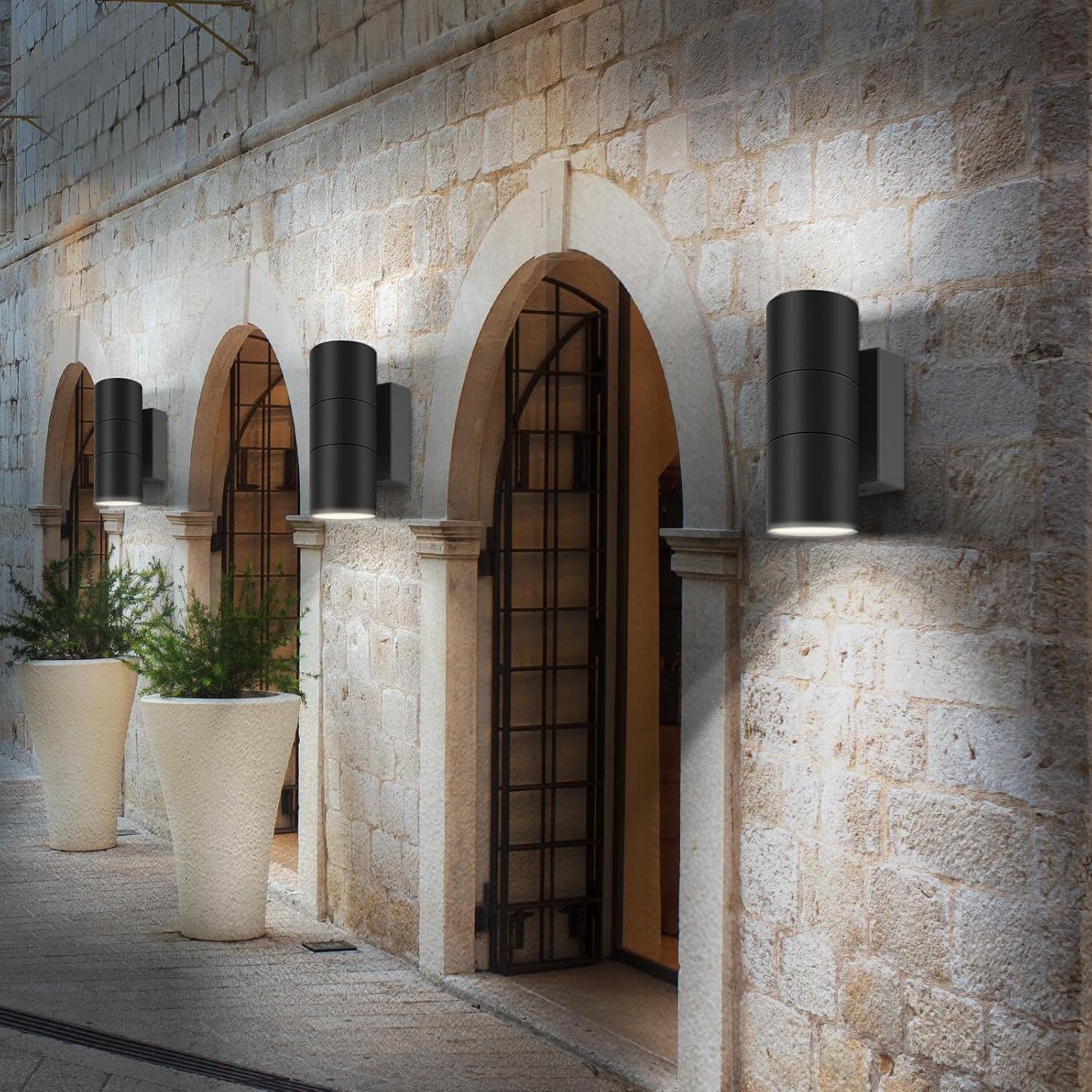 Thumbnail 6 de Kerry Outdoor Wall Lights IP65 2 Pack