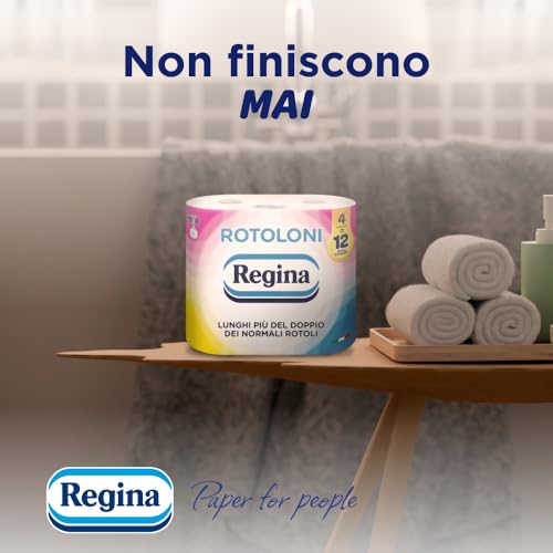 Detalle 2 de Regina Rotoloni, 42 Maxi Rotoli di Carta Igienica a 2 Veli – 61 m per rotolo, FSC certificata